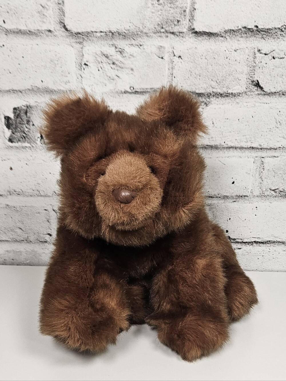 Vintage Gund Brown Bear Plush Stuffed Animal 1987 Collector Classic